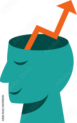 head personal growth and development icon symbol icon