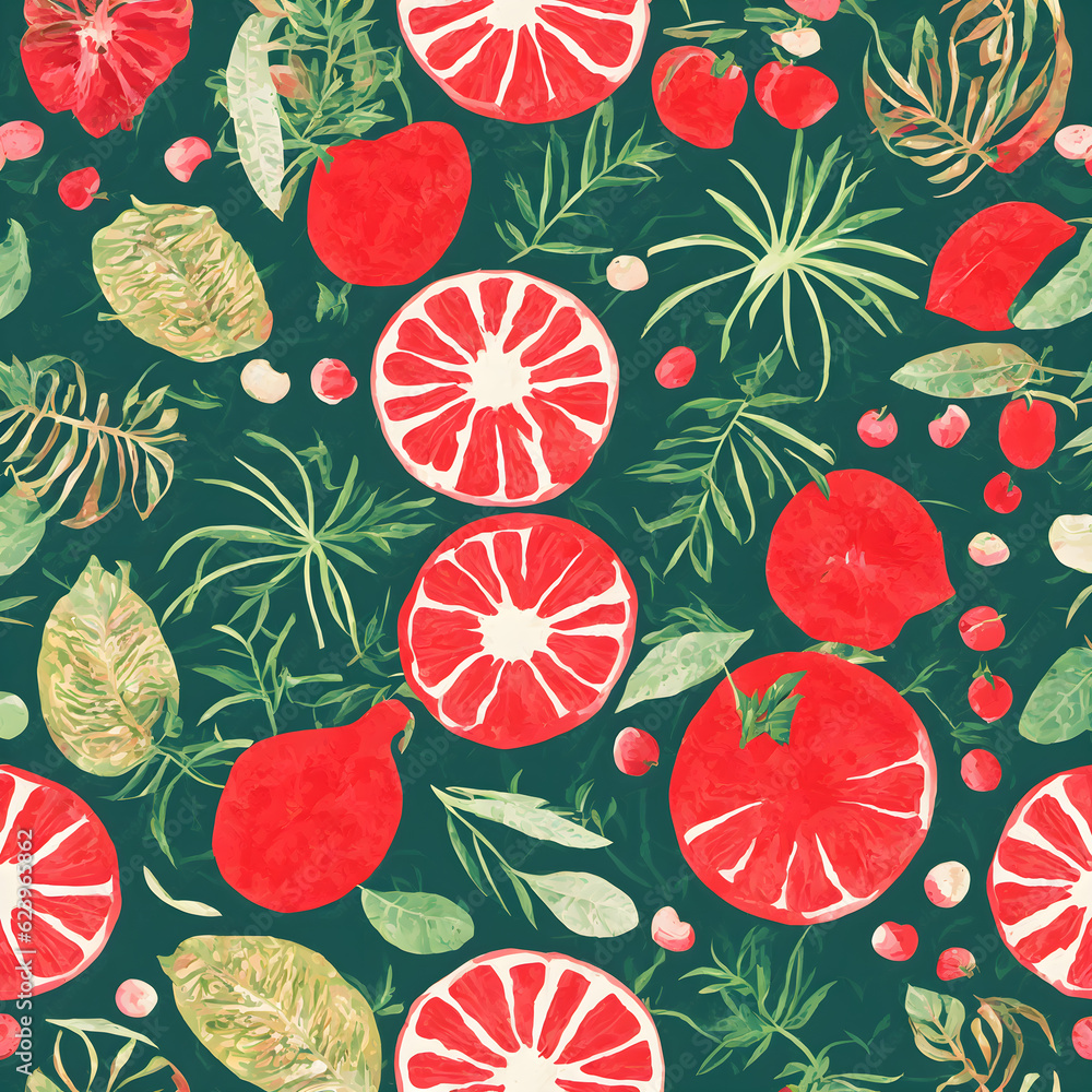 Fruits seamless pattern Fruits seamless pattern