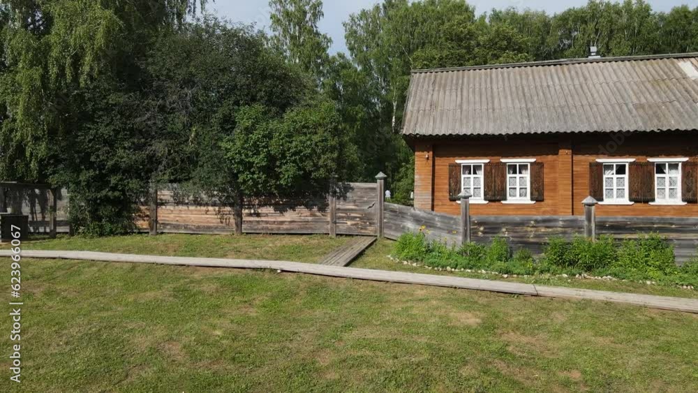 Old house in countryside, Kirov region, Zuevka Old house in countryside, Kirov region, Zuevka