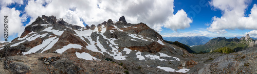 Canadian Mountain Landscape. Nature Background.