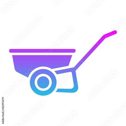 Wheelbarrow Icon