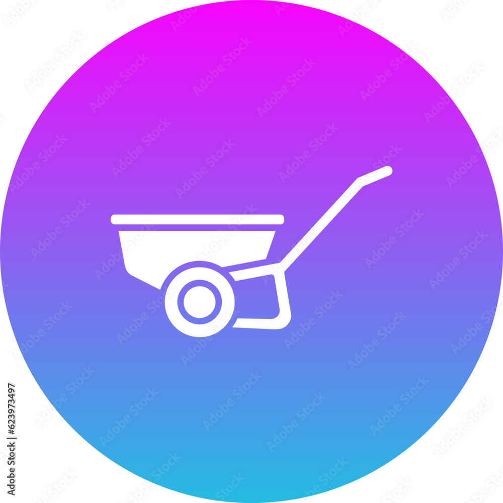 Wheelbarrow Icon Wheelbarrow Icon