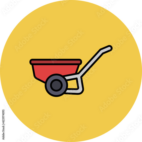 Wheelbarrow Icon