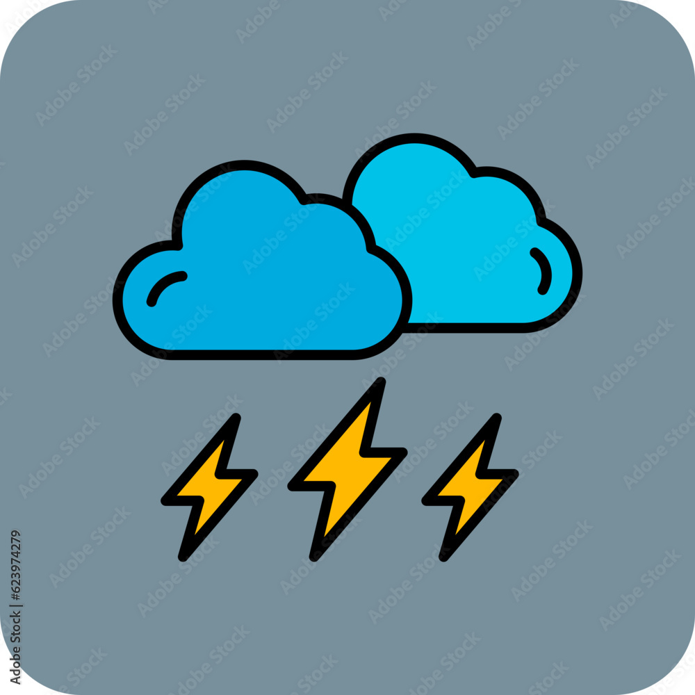 Thunder Icon Thunder Icon