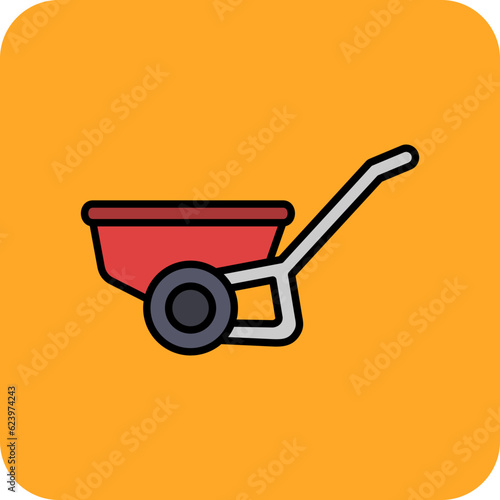 Wheelbarrow Icon