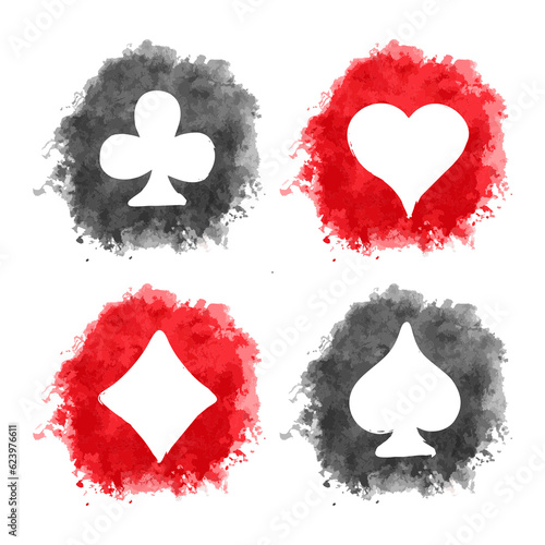 The set of Symbols a playing cards.
