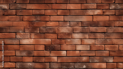 レンガ壁の背景素材　Generative AI