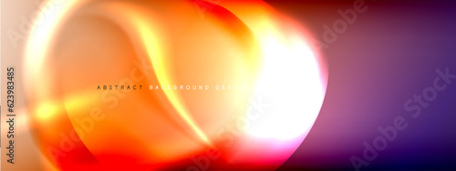 Color gradient shadows and light effects background. Lens flares and circles design. Trendy simple fluid color gradient abstract background with dynamic straight shadow line effect