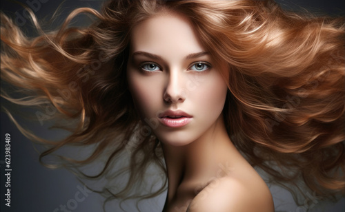 Indulge in Beautiful Hair. Generative AI