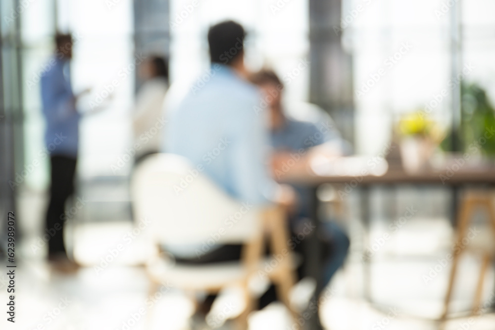 Businessmen blur in the workplace in office with computer or shallow depth of focus of abstract background. Businessmen blur in the workplace in office with computer or shallow depth of focus of abstract background.