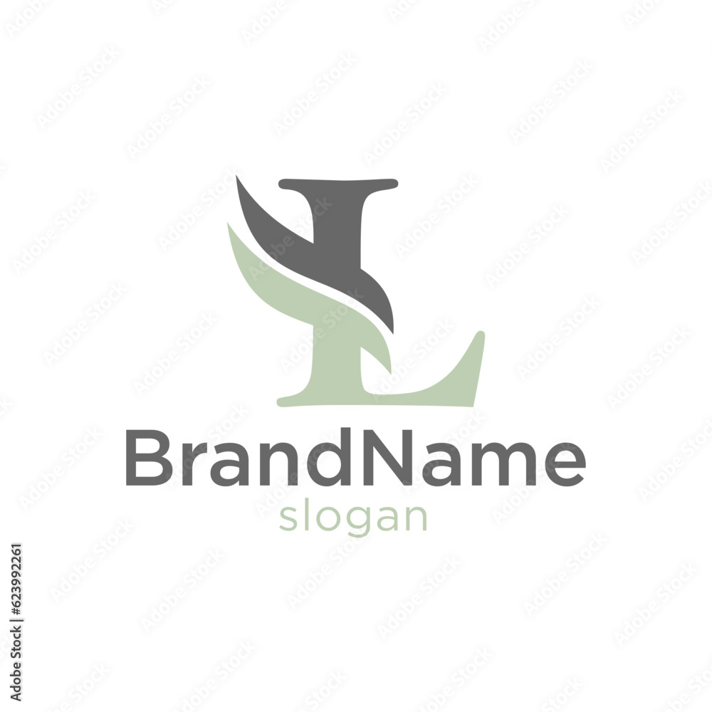 Letter L Wing logo design element vector
Letter L Wing logo design element vector