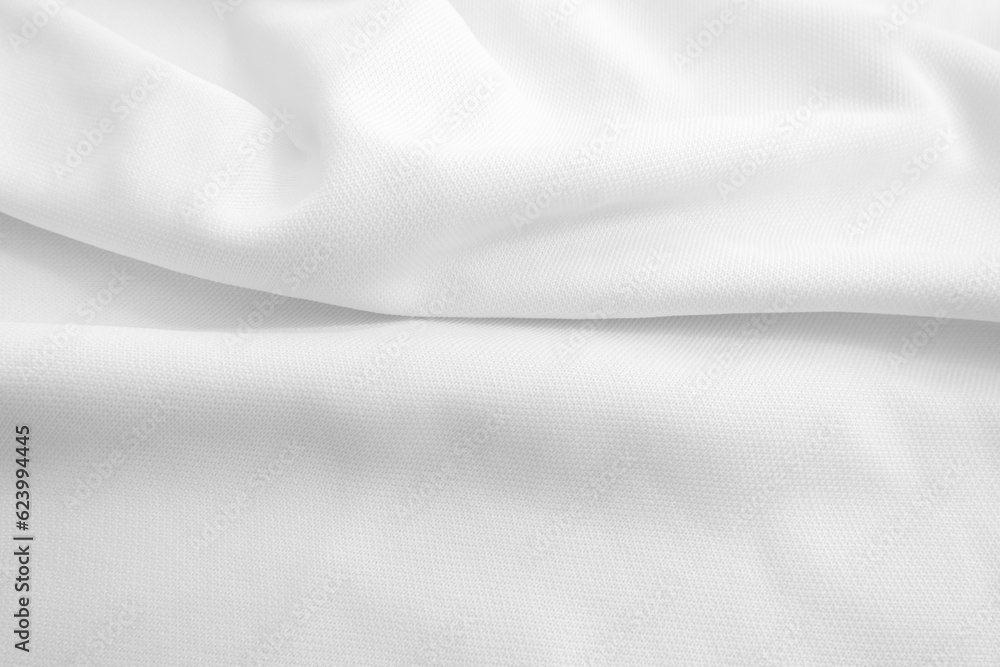 White fabric texture. Cloth background.
