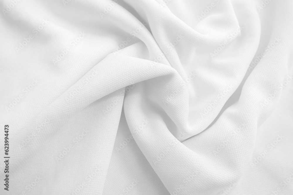 White fabric texture. Cloth background.