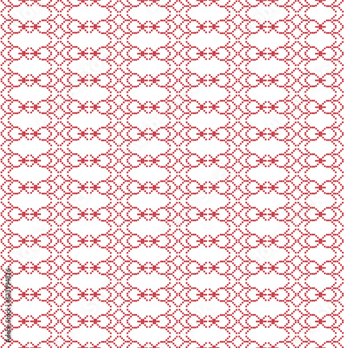 seamless patern in ukrainian vyshyvanka style