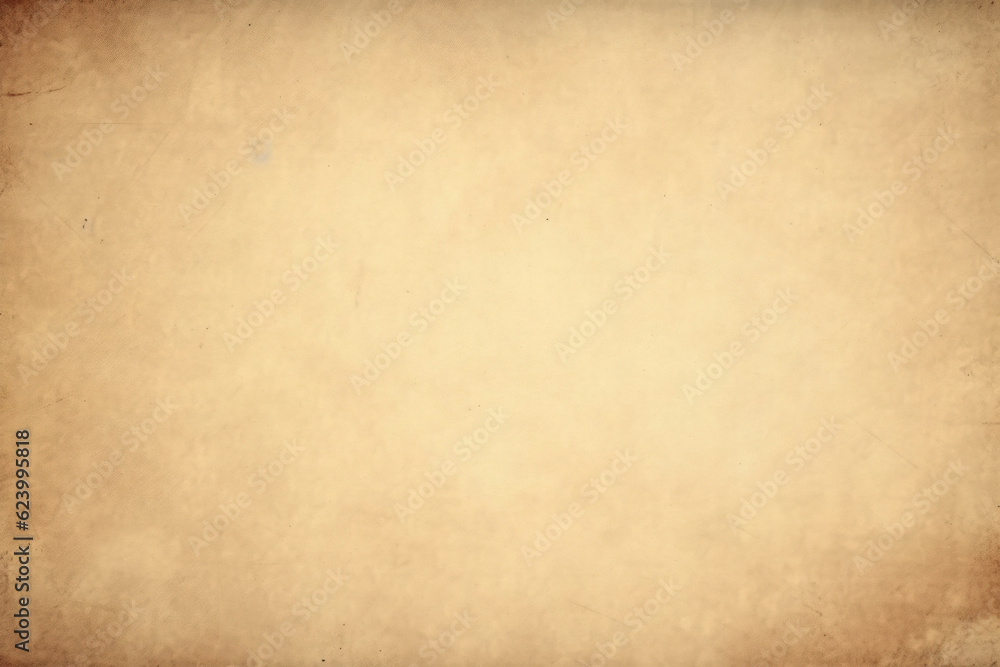 Old paper vintage abstract background, Generative AI