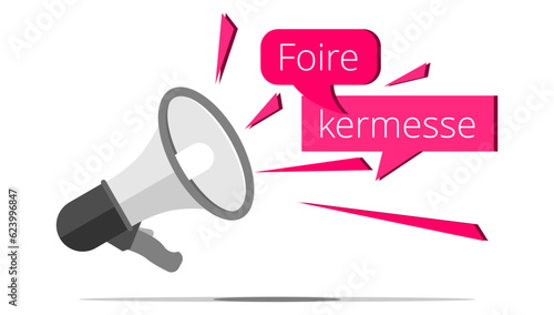 Mégaphone - Foire Kermesse