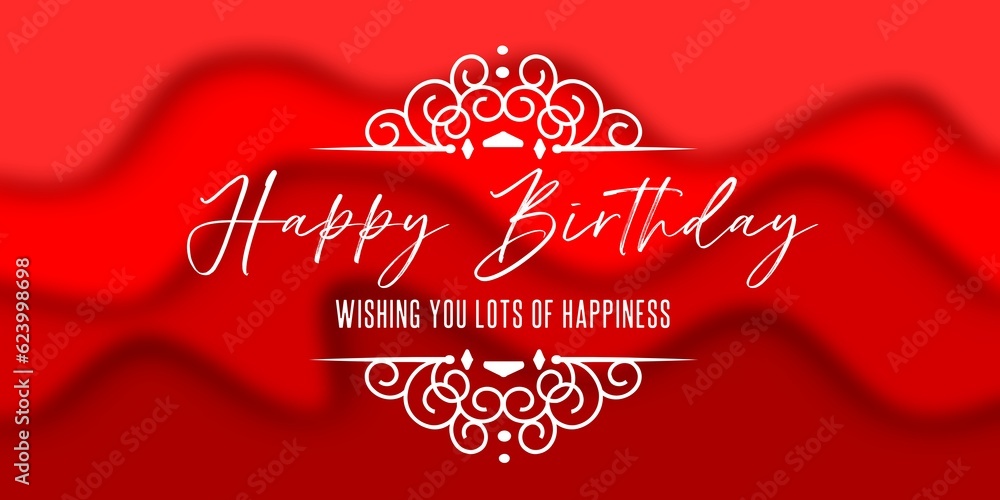 Happy Birthday to you typographic poster for celebration, invitation etc. Calligraphic poster, happy birthday logo Happy Birthday to you typographic poster for celebration, invitation etc. Calligraphic poster, happy birthday logo