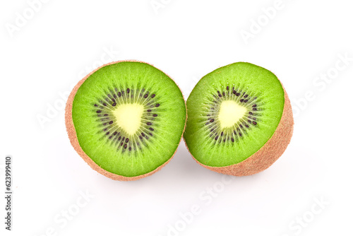 kiwi fruit isolated on white background