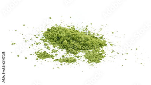 Green tea  powder transparent png