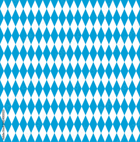 Fondo con patrón con colores de la bandera de Baviera para su uso en poster y carteles del Oktoberfest