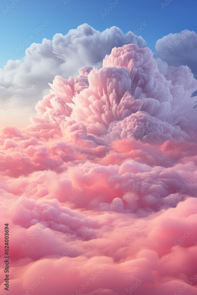 Background of unusual pastel colored clouds. Minimal natural concept Background of unusual pastel colored clouds. Minimal natural concept