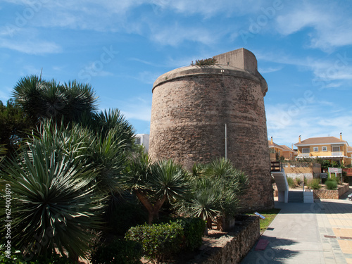 La Torre Umbría se ubica en la localidad de Punta Umbría, Huelva, Andalucía.