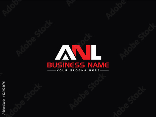 Creative ANL Logo Image Vector Stock For Your Business photo