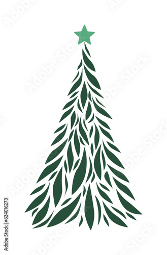 dunkelgrüner Tannenbaum