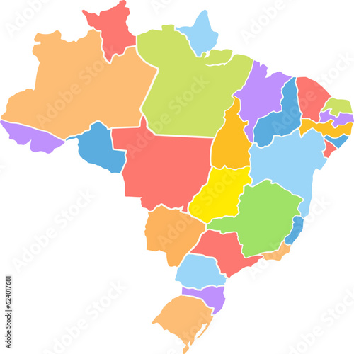 brazil map