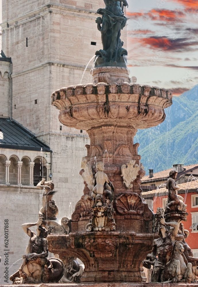 Trento, città storica del nord Italia