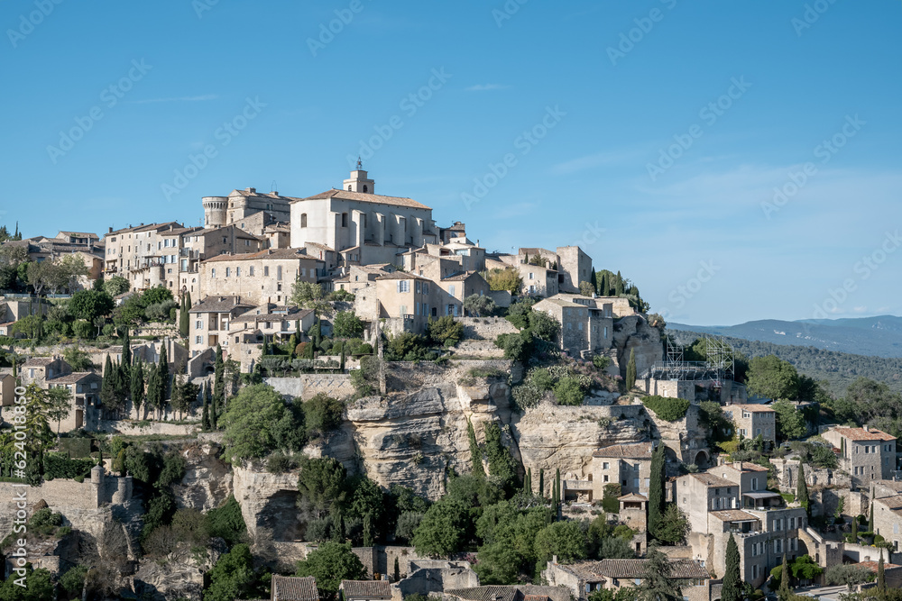 Viewpoint of the magnificent village of Gordes