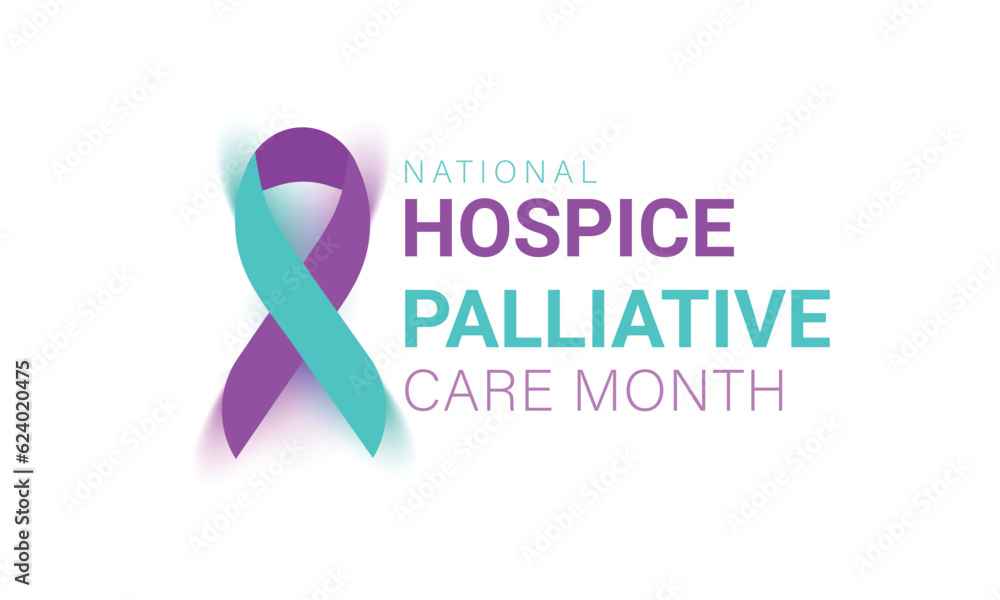 National Hospice and Palliative care month. background, banner, card, poster, template. Vector illustration. National Hospice and Palliative care month. background, banner, card, poster, template. Vector illustration.