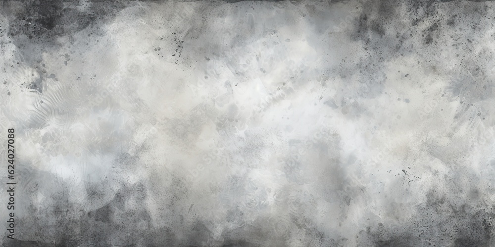 Obraz premium AI Generated. AI Generative. Cement concrete grunge texture background surface material design graphic mockup. Watercolor drawing painting style. Graphic Art