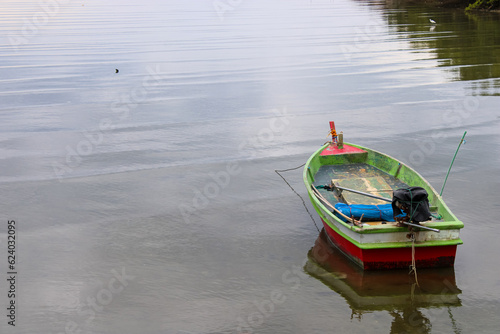 boat on the lake