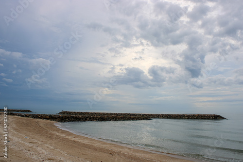 pier in the sea
