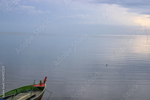 boat on the beach.