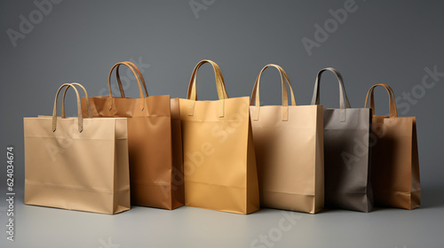 3D Render: Reusable and recyclable shopping bag.
Generative AI photo