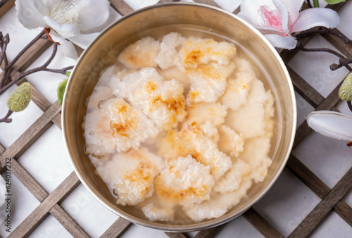 Korean Food Scorched Rice Soup photo