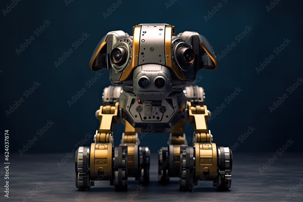 Bomb Exploration Robot. Generative Ai Bomb Exploration Robot. Generative Ai