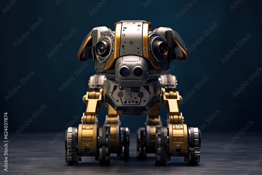 Bomb Exploration Robot. Generative Ai