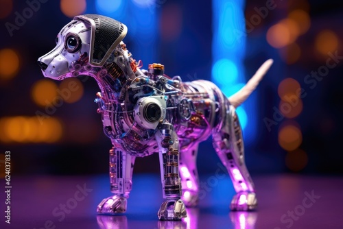 Ai, Robotic dog. Generative Ai