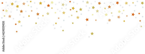 Konfetti Stern Hintergrund