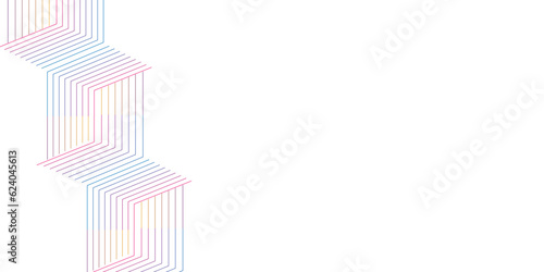 Coloured stripes perspective view - Openclipart. vector abstract background. eps 10