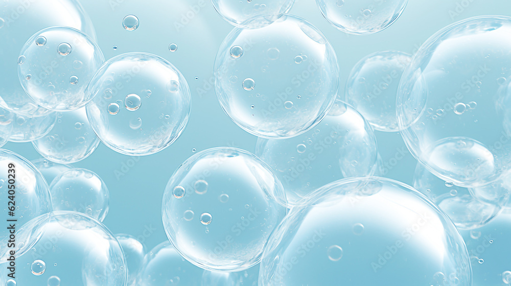 Translucent bubbles background.
Modified Generative Ai Image.