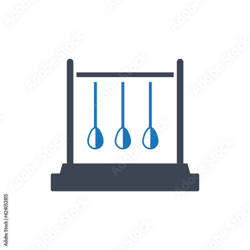 Newton cradle icon 