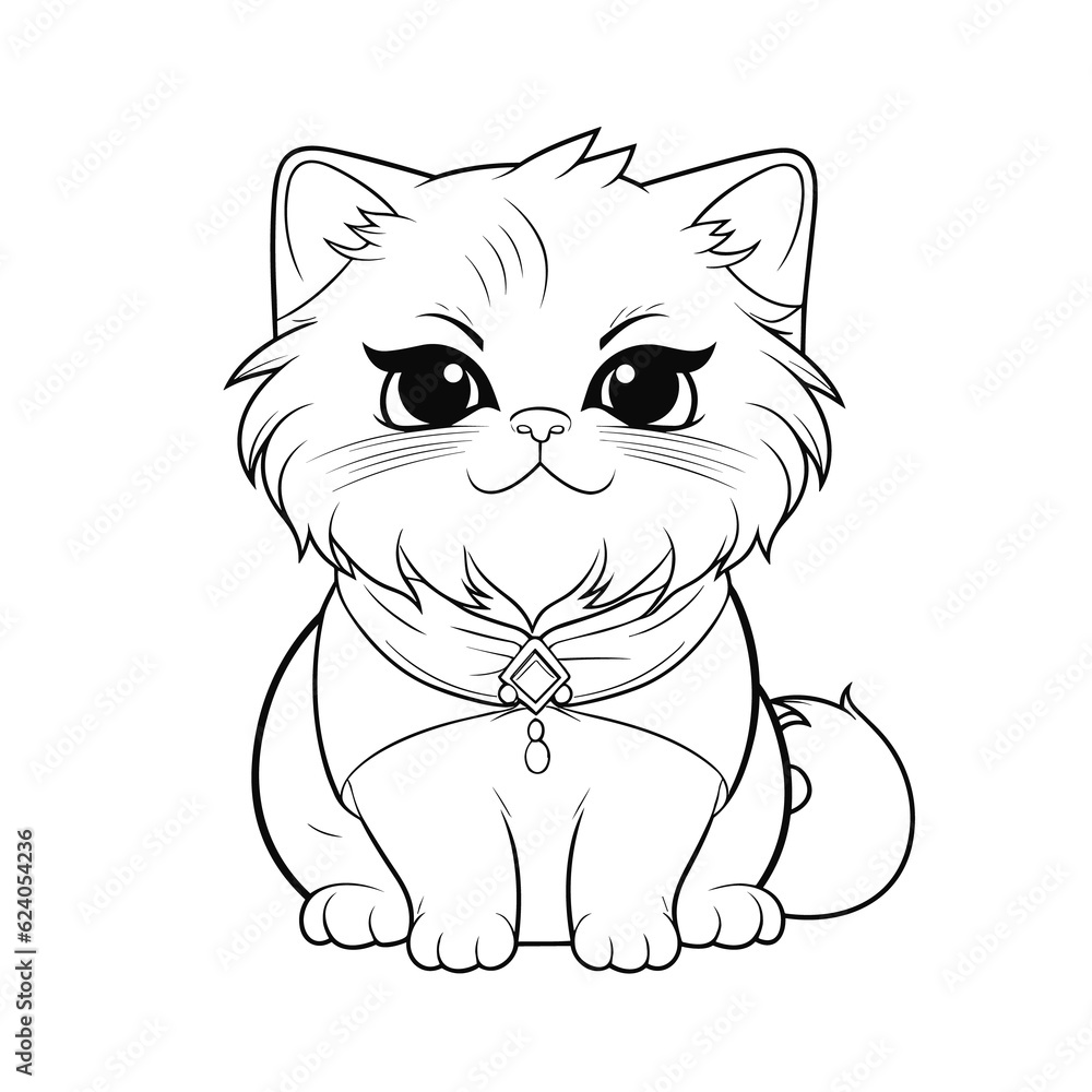 Persian coloring pages Png animals Persian coloring pages Png animals