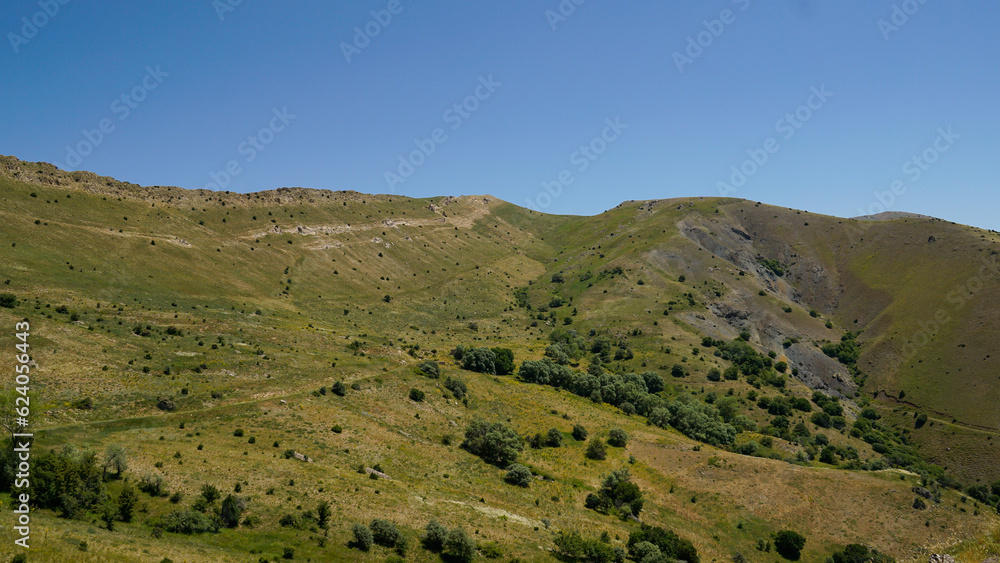Fototapeta premium landscape with blue sky