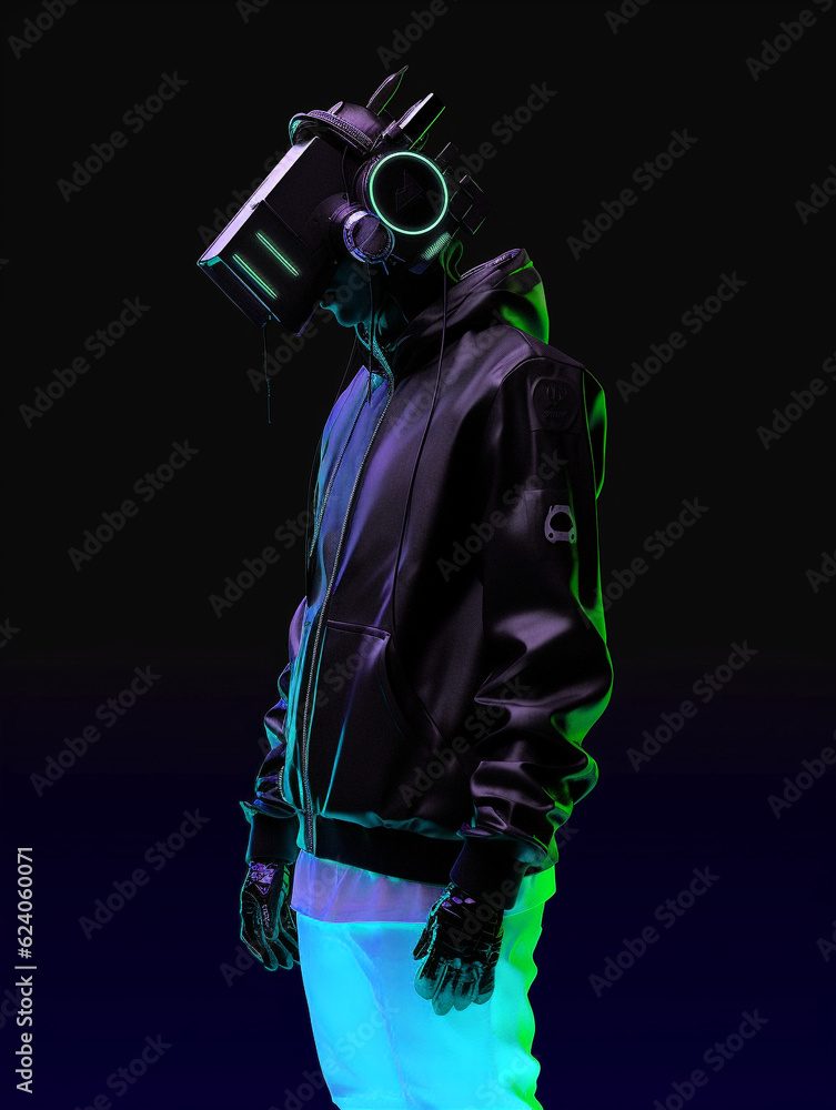 Robot Futuristic 3D Humanoid Cyborg Exoskeleton Artificial Intelligence Technology Apocalypse Generative AI Robot Futuristic 3D Humanoid Cyborg Exoskeleton Artificial Intelligence Technology Apocalypse Generative AI