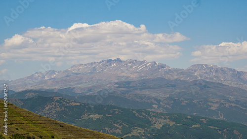 view of the mountains