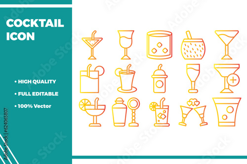 Cocktail Icon Pack